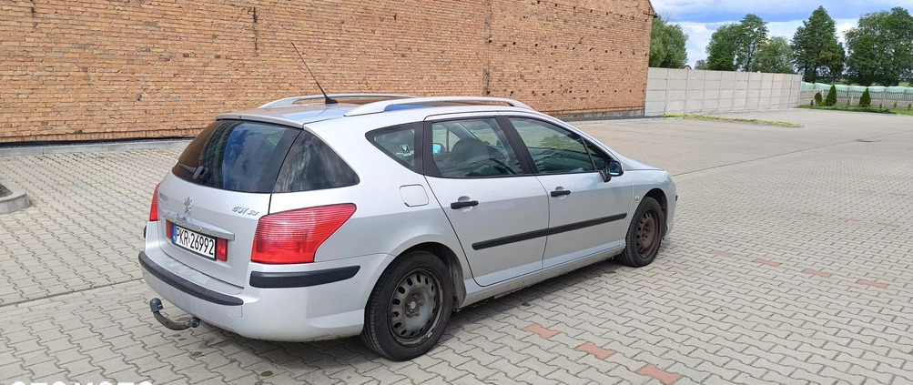 Peugeot 407 cena 8600 przebieg: 349000, rok produkcji 2006 z Krotoszyn małe 191